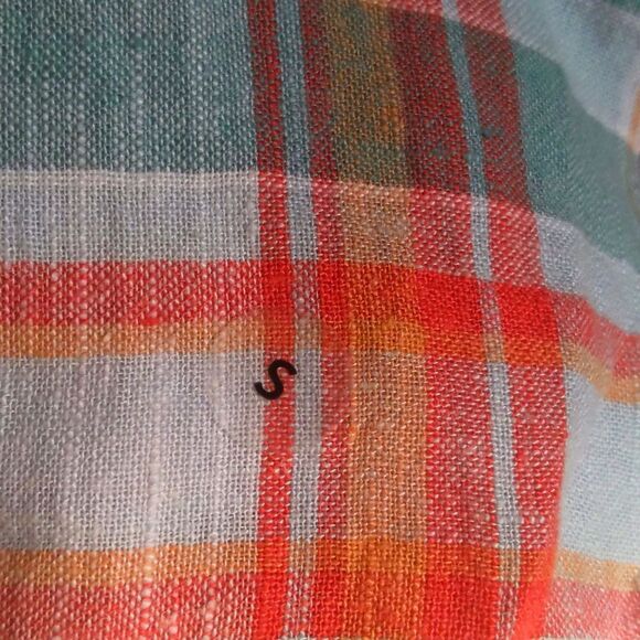 5/$55 American Eagle Outfitters NWT oversized button down plaid blouse S - Picture 7 of 12